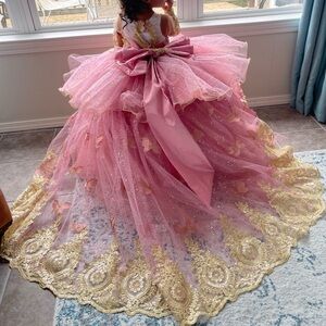 Mini Quinceañera dress